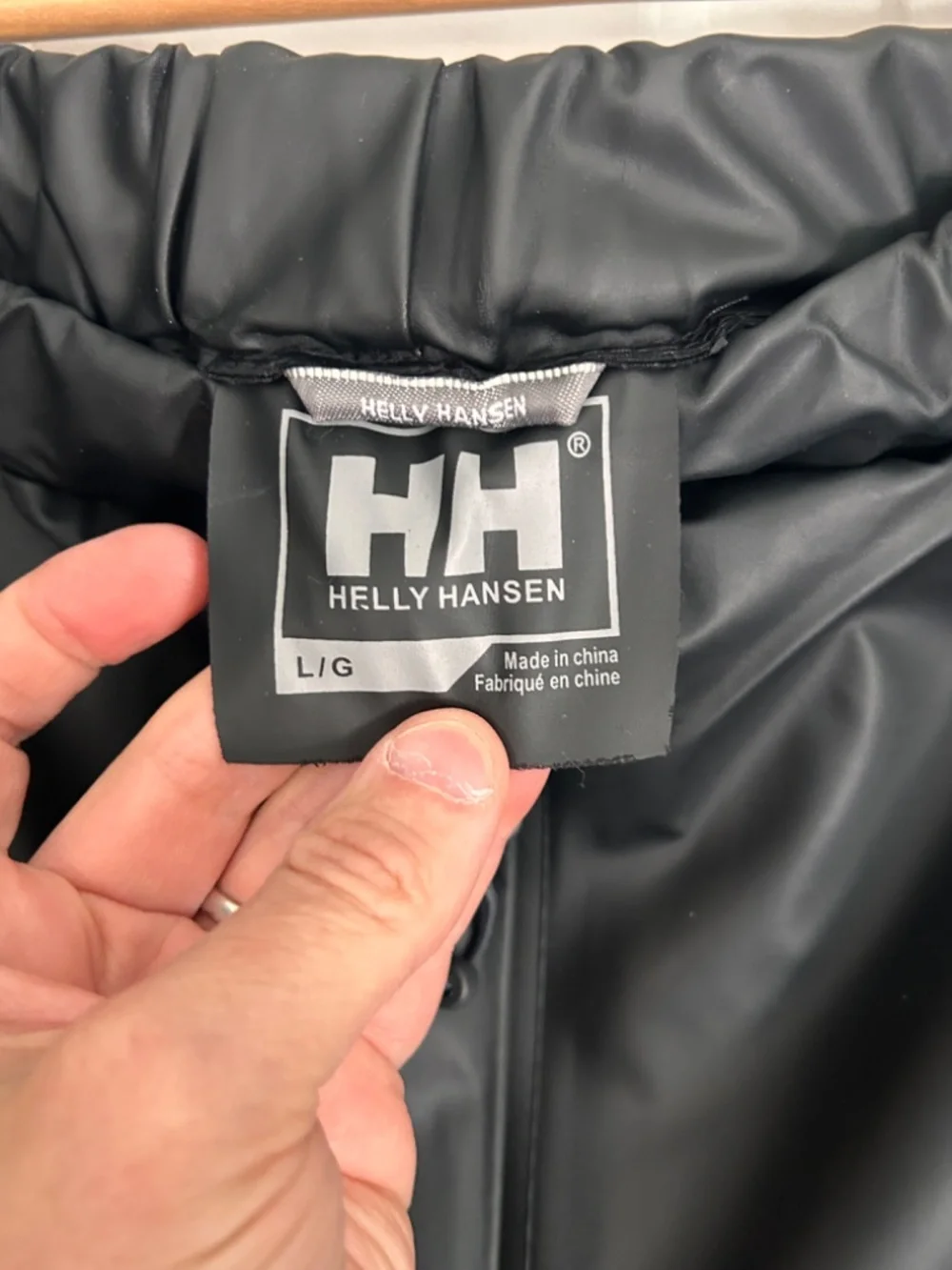 Helly Hansen Men's Moss Rain Pants - Size Large - Black
